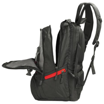 Рюкзак GERMANIUM S-03 с отделением для ноутбука увеличенный объем черный 46х32х26 см 226949 от магазина РЭССИ