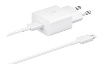 Сетевое зар./устр. Samsung EP-T1510X 2A+1.67A PD для Samsung Кабель USB Type C/USB-C белый (EP-T1510XWEGRU) от магазина РЭССИ