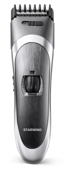 Машинка для стрижки Starwind SBC1800 темно-серый/серебристый 5.5Вт (насадок в компл:1шт) от магазина РЭССИ