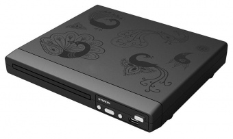 Плеер DVD Hyundai H-DVD120 черный ПДУ от магазина РЭССИ