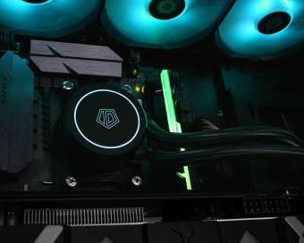 Система водяного охлаждения ID-Cooling Auraflow X 360 Soc-AM5/AM4/1151/1200/2066/1700 4-pin 18-35dB Al+Cu 350W LED Ret от магазина РЭССИ