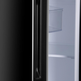 Холодильник Hyundai CS6503FV 2-хкамерн. черное стекло инвертер от магазина РЭССИ