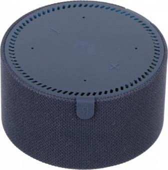 Умная колонка Yandex Станция Мини с часами Алиса синий 10W 1.0 BT 10м (YNDX-00020B) от магазина РЭССИ