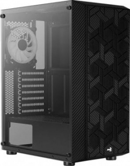 Корпус Aerocool Hive-G-BK-v2 черный без БП ATX 4x120mm 2x140mm 1xUSB2.0 2xUSB3.0 audio bott PSU от магазина РЭССИ