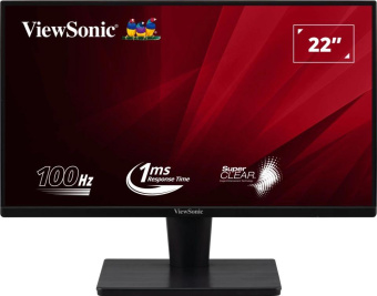 Монитор ViewSonic 21.5" VA2215-H черный VA LED 16:9 HDMI матовая 250cd 178гр/178гр 1920x1080 100Hz FreeSync VGA FHD 2.4кг от магазина РЭССИ