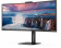 Монитор AOC 34" Gaming CU34V5CW черный VA LED 1ms 21:9 HDMI M/M Cam матовая HAS Piv 300cd 178гр/178гр 3440x1440 100Hz FreeSync DP 2K USB 9.43кг от магазина РЭССИ