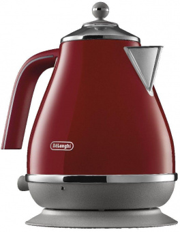 Чайник электрический Delonghi KBOC2001.R 1.7л. 2000Вт красный (корпус: нержавеющая сталь) от магазина РЭССИ