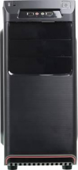 Корпус Accord ACC-B305 черный без БП ATX 2xUSB2.0 audio от магазина РЭССИ