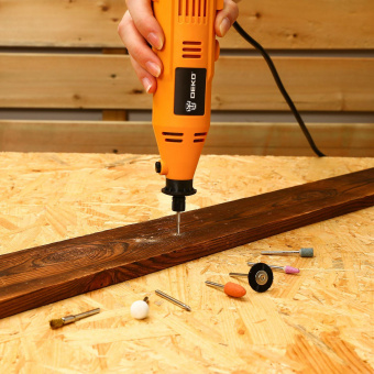 Гравер Deko DKRT200 200Вт насадок:237 кейс от магазина РЭССИ