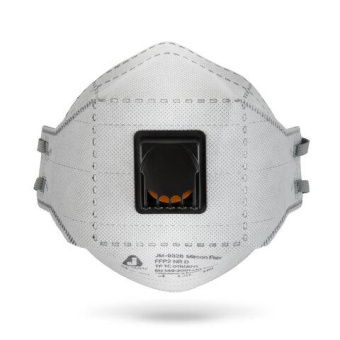 Респиратор с клапаном с углем А Jeta Safety FFP2 NR D в инд. упаковке трехпанельный JM-9326 от магазина РЭССИ