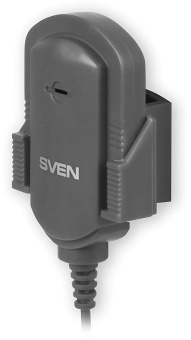 Микрофон проводной Sven MK-155 1.8м черный от магазина РЭССИ