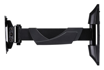 Кронштейн для телевизора Hama FULLMOTION черный 10"-26" макс.25кг настенный от магазина РЭССИ