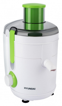 Соковыжималка центробежная Hyundai HY-JE1615 500Вт рез.сок.:400мл. белый/зеленый от магазина РЭССИ