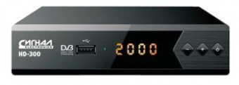Ресивер DVB-T2 Сигнал HD-300 черный от магазина РЭССИ