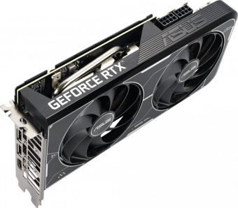 Видеокарта Asus PCI-E 4.0 DUAL-RTX3060TI-O8GD6X NVIDIA GeForce RTX 3060Ti 8192Mb 256 GDDR6X 1680/19000 HDMIx1 DPx3 HDCP Ret от магазина РЭССИ