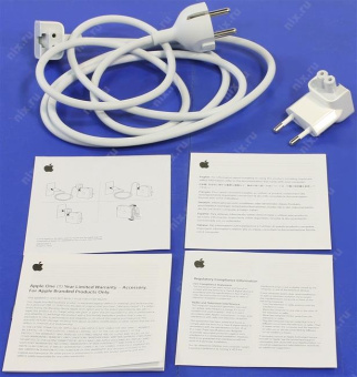 Блок питания Apple MagSafe 2 60W от бытовой электросети от магазина РЭССИ