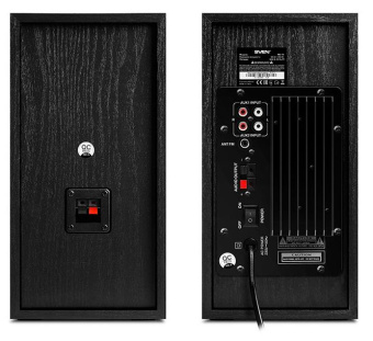 Колонки Sven MC-10 2.0 черный 50Вт BT от магазина РЭССИ