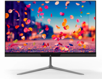 Моноблок IRU Planio 23IGLG 23.8" Full HD Cel N4020 (1.1) 4Gb SSD256Gb UHDG 600 CR FreeDOS GbitEth WiFi BT Cam черный 1920x1080 от магазина РЭССИ