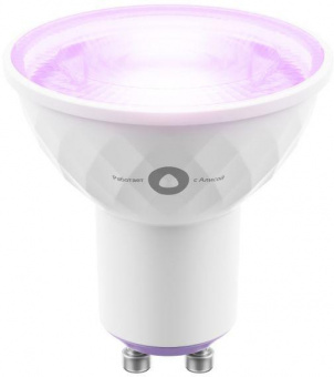 Умная лампа Yandex Gu10 GU10 4.9Вт 400lm Wi-Fi (упак.:1шт) (YNDX-00019) от магазина РЭССИ