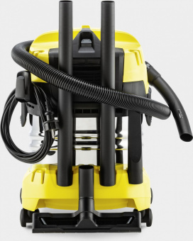 Строительный пылесос Karcher WD 4 S V-20/5/22 1000Вт (уборка: сухая/сбор воды) желтый от магазина РЭССИ