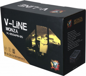 Блок питания Formula ATX 850W MONZA VL-850APB-85 80+ bronze 24+2x(4+4) pin APFC 120mm fan 7xSATA RTL от магазина РЭССИ
