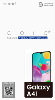 Защитное стекло для экрана Samsung araree by KDLAB для Samsung Galaxy A41 прозрачная 1шт. (GP-TTA415KDATR) от магазина РЭССИ
