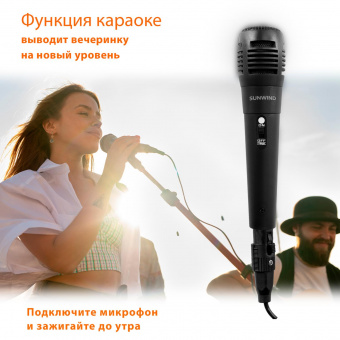 Минисистема SunWind SW-MS50 черный 45Вт FM USB BT SD/MMC от магазина РЭССИ