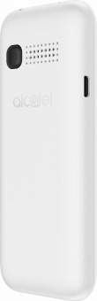 Мобильный телефон Alcatel 1068D белый моноблок 2Sim 1.8" 128x160 Nucleus 0.08Mpix GSM900/1800 GSM1900 MP3 FM microSD max32Gb от магазина РЭССИ