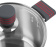 Кастрюля Rondell Stripes RDS-1281 5.8л. d=24см (с крышкой) стальной от магазина РЭССИ