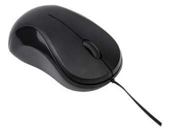 Мышь Оклик 115SR черный оптическая (1000dpi) USB для ноутбука (3but) от магазина РЭССИ