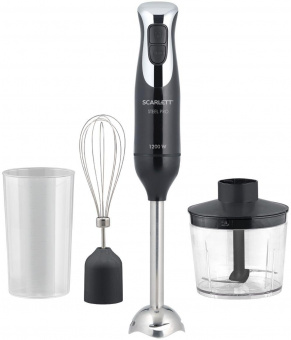 Блендер погружной Scarlett SC-HB42F26 1200Вт черный от магазина РЭССИ