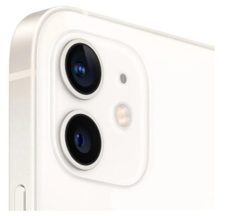 Смартфон Apple A2403 iPhone 12 64Gb 4Gb белый моноблок 3G 4G 1Sim 6.1" 1170x2532 iOS 15 12Mpix 802.11 a/b/g/n/ac/ax NFC GPS GSM900/1800 TouchSc Protect от магазина РЭССИ