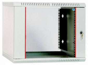 Шкаф коммутационный ЦМО ШРН-ЭКОНОМ (ШРН-Э-6.350.1) настенный 6U 600x350мм пер.дв.стал.лист 85кг серый 300мм 11кг 180град. 345мм от магазина РЭССИ