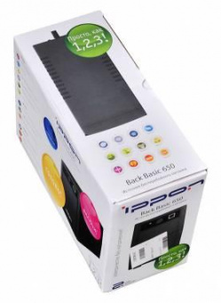 Источник бесперебойного питания Ippon Back Basic 650 360Вт 650ВА черный от магазина РЭССИ