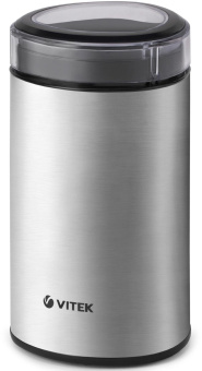 Кофемолка Vitek VT-1544 200Вт сист.помол.:ротац.нож вместим.:70гр стальной от магазина РЭССИ