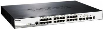 Коммутатор D-Link DGS-1510-28XMP/A1A 24G 4SFP+ 24PoE+ 370W управляемый от магазина РЭССИ