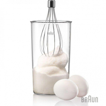 Блендер погружной Braun MQ3045WH Aperitive 700Вт белый/синий от магазина РЭССИ