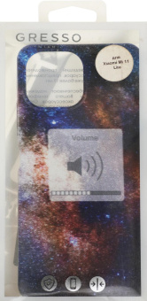 Чехол (клип-кейс) Gresso для Xiaomi Mi 11 Lite Air черный/рисунок (GR17AAAE9755) от магазина РЭССИ