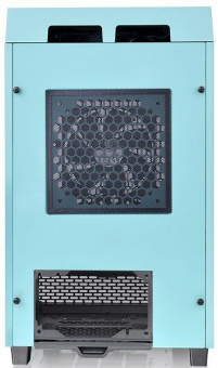 Корпус Thermaltake The Tower 100 Turquoise бирюзовый без БП miniITX 1x120mm 3x140mm 2xUSB3.0 audio bott PSU от магазина РЭССИ