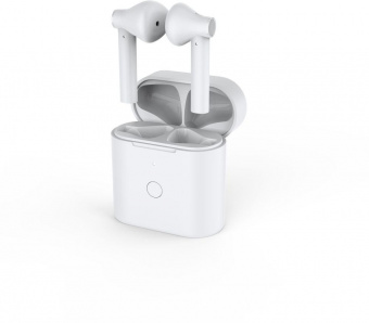Гарнитура вкладыши QCY T7 белый беспроводные bluetooth в ушной раковине от магазина РЭССИ