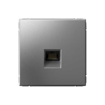 ARTGALLERY РОЗЕТКА компьютерная RJ45, кат. 5е, механизм, СТАЛЬ от магазина РЭССИ
