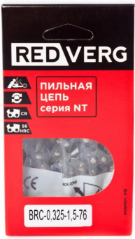 Цепь для цепных пил RedVerg 5025016 0.325" 76звеньев (BRC-0,325-1,5-76) от магазина РЭССИ