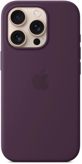 Чехол (клип-кейс) Apple для Apple iPhone 16 Pro Silicone Case with MagSafe сливовый Plum (MYYM3ZM/A) от магазина РЭССИ