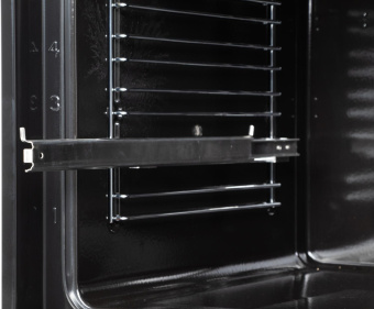 Духовой шкаф Электрический Hyundai HEO 6648 IX черный/серебристый от магазина РЭССИ