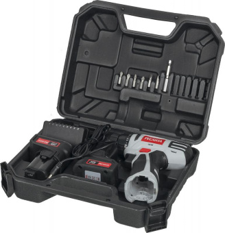 Дрель-шуруповерт Ресанта ДА-24-2ЛК аккум. патрон:быстрозажимной (кейс в комплекте) (75/14/7) от магазина РЭССИ