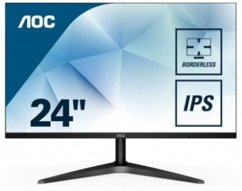 Монитор AOC 23.6" Value Line 24B1H(00/01) черный MVA LED 16:9 HDMI матовая 250cd 178гр/178гр 1920x1080 VGA FHD 2.6кг от магазина РЭССИ