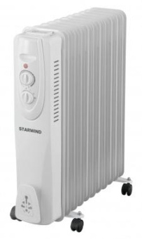 Радиатор масляный Starwind SHV3120 2500Вт белый от магазина РЭССИ