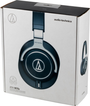 Наушники мониторные Audio-Technica ATH-M70X 3м черный проводные оголовье (80000182) от магазина РЭССИ
