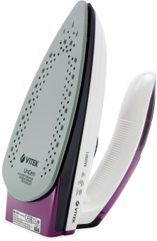 Утюг дорожный Vitek VT-8305 1000Вт белый/фиолетовый от магазина РЭССИ