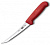 Нож кухонный Victorinox Fibrox (5.6601.12) стальной обвалочный лезв.120мм прямая заточка красный от магазина РЭССИ
